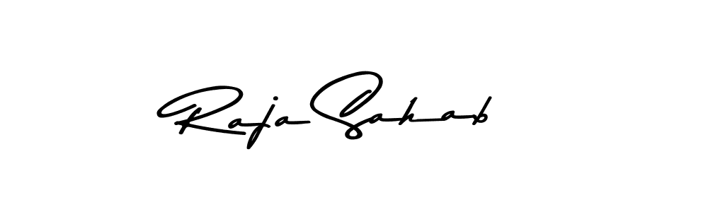 You can use this online signature creator to create a handwritten signature for the name Raja Sahab. This is the best online autograph maker. Raja Sahab signature style 9 images and pictures png