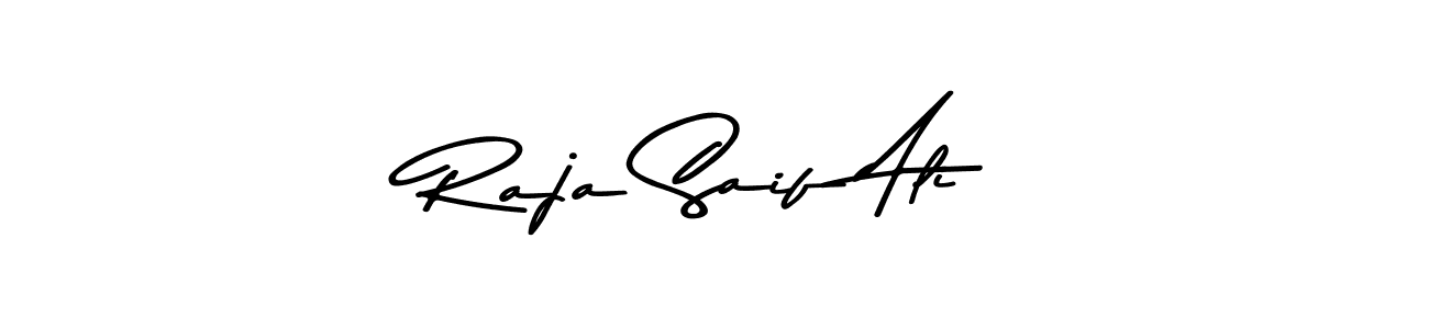 Use a signature maker to create a handwritten signature online. With this signature software, you can design (Asem Kandis PERSONAL USE) your own signature for name Raja Saif Ali. Raja Saif Ali signature style 9 images and pictures png