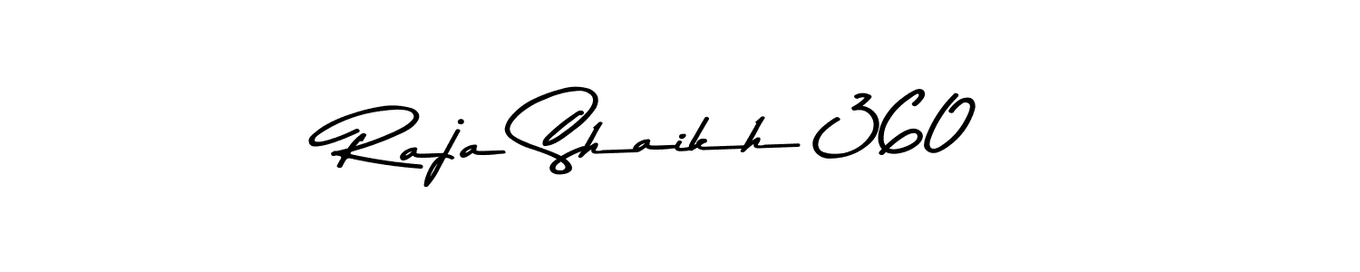 Make a beautiful signature design for name Raja Shaikh 360. Use this online signature maker to create a handwritten signature for free. Raja Shaikh 360 signature style 9 images and pictures png