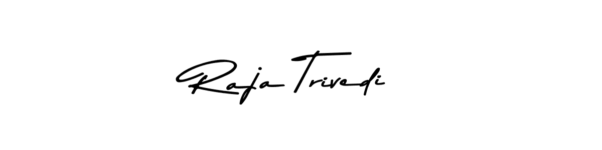 This is the best signature style for the Raja Trivedi name. Also you like these signature font (Asem Kandis PERSONAL USE). Mix name signature. Raja Trivedi signature style 9 images and pictures png