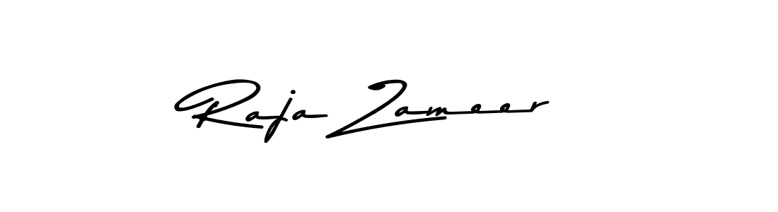 Design your own signature with our free online signature maker. With this signature software, you can create a handwritten (Asem Kandis PERSONAL USE) signature for name Raja Zameer. Raja Zameer signature style 9 images and pictures png