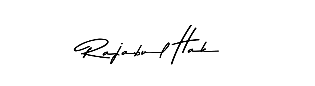 Make a beautiful signature design for name Rajabul Hak. Use this online signature maker to create a handwritten signature for free. Rajabul Hak signature style 9 images and pictures png
