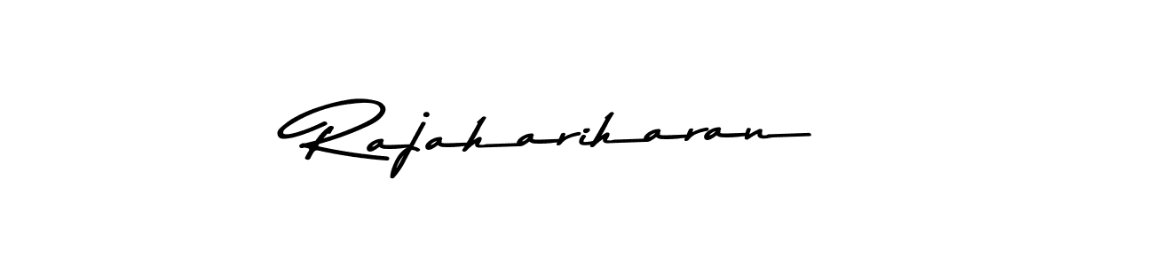 Create a beautiful signature design for name Rajahariharan. With this signature (Asem Kandis PERSONAL USE) fonts, you can make a handwritten signature for free. Rajahariharan signature style 9 images and pictures png