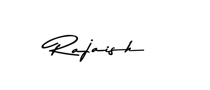 Make a beautiful signature design for name Rajaish. With this signature (Asem Kandis PERSONAL USE) style, you can create a handwritten signature for free. Rajaish signature style 9 images and pictures png