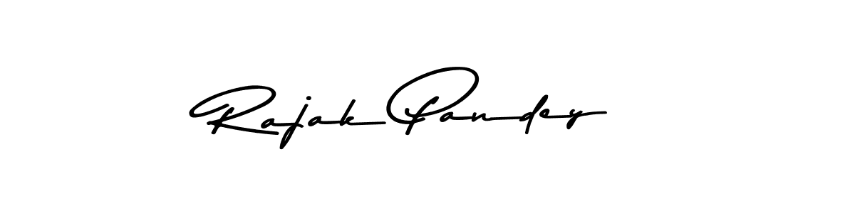 Create a beautiful signature design for name Rajak Pandey. With this signature (Asem Kandis PERSONAL USE) fonts, you can make a handwritten signature for free. Rajak Pandey signature style 9 images and pictures png