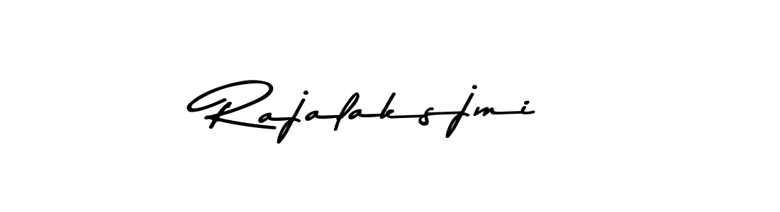 Create a beautiful signature design for name Rajalaksjmi. With this signature (Asem Kandis PERSONAL USE) fonts, you can make a handwritten signature for free. Rajalaksjmi signature style 9 images and pictures png