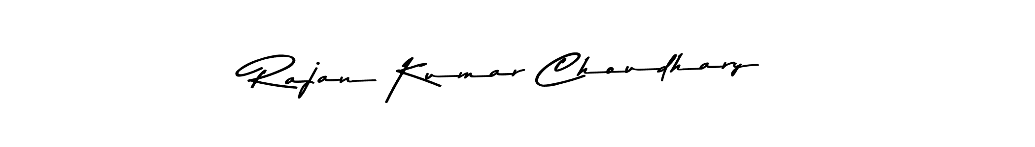 Create a beautiful signature design for name Rajan Kumar Choudhary. With this signature (Asem Kandis PERSONAL USE) fonts, you can make a handwritten signature for free. Rajan Kumar Choudhary signature style 9 images and pictures png