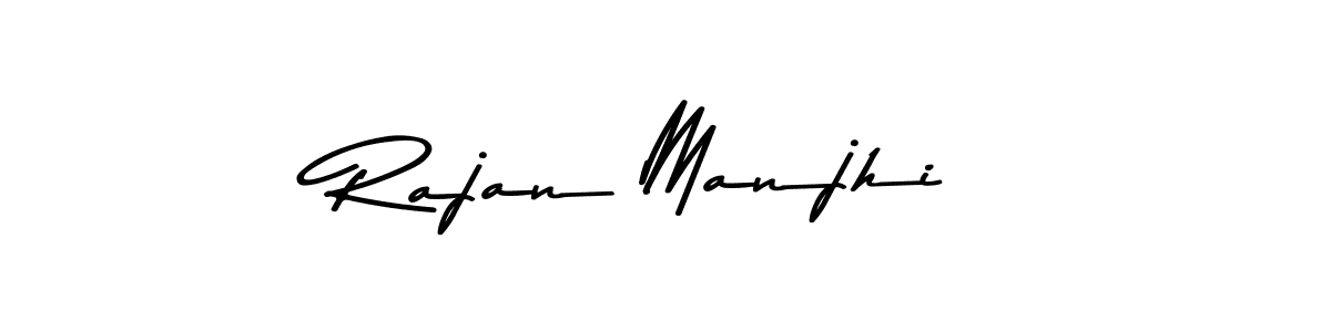 This is the best signature style for the Rajan Manjhi name. Also you like these signature font (Asem Kandis PERSONAL USE). Mix name signature. Rajan Manjhi signature style 9 images and pictures png