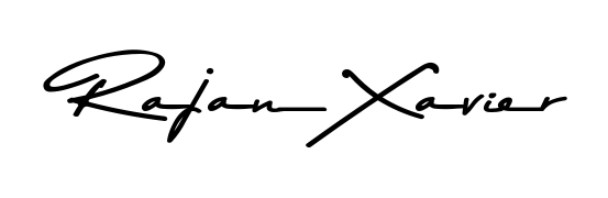 How to make Rajan Xavier name signature. Use Asem Kandis PERSONAL USE style for creating short signs online. This is the latest handwritten sign. Rajan Xavier signature style 9 images and pictures png