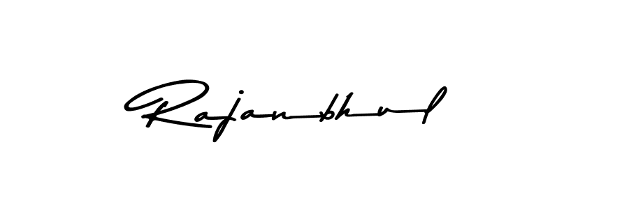 Create a beautiful signature design for name Rajanbhul. With this signature (Asem Kandis PERSONAL USE) fonts, you can make a handwritten signature for free. Rajanbhul signature style 9 images and pictures png