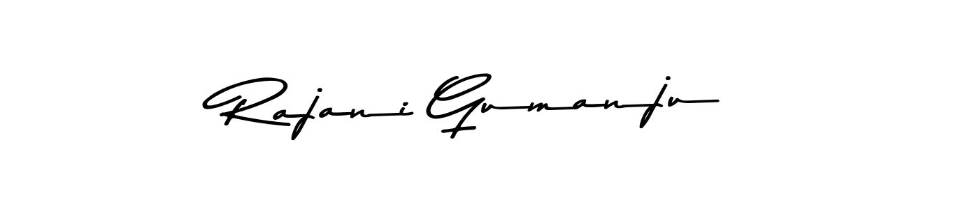 You can use this online signature creator to create a handwritten signature for the name Rajani Gumanju. This is the best online autograph maker. Rajani Gumanju signature style 9 images and pictures png