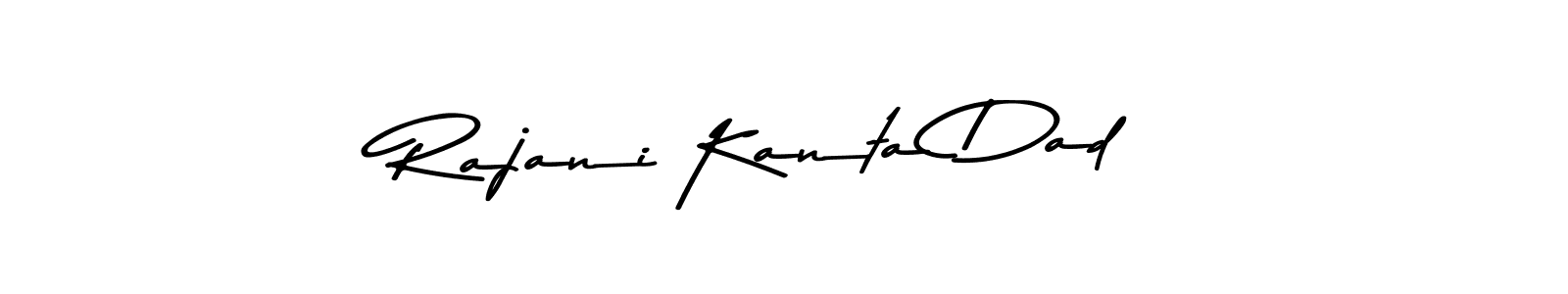 Asem Kandis PERSONAL USE is a professional signature style that is perfect for those who want to add a touch of class to their signature. It is also a great choice for those who want to make their signature more unique. Get Rajani Kanta Dad name to fancy signature for free. Rajani Kanta Dad signature style 9 images and pictures png