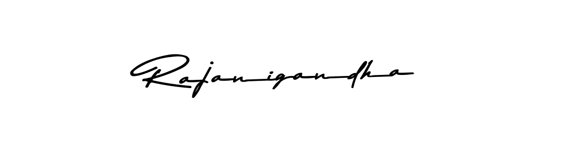 Use a signature maker to create a handwritten signature online. With this signature software, you can design (Asem Kandis PERSONAL USE) your own signature for name Rajanigandha. Rajanigandha signature style 9 images and pictures png