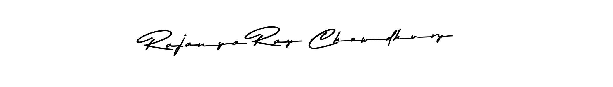 Rajanya Ray Chowdhury stylish signature style. Best Handwritten Sign (Asem Kandis PERSONAL USE) for my name. Handwritten Signature Collection Ideas for my name Rajanya Ray Chowdhury. Rajanya Ray Chowdhury signature style 9 images and pictures png