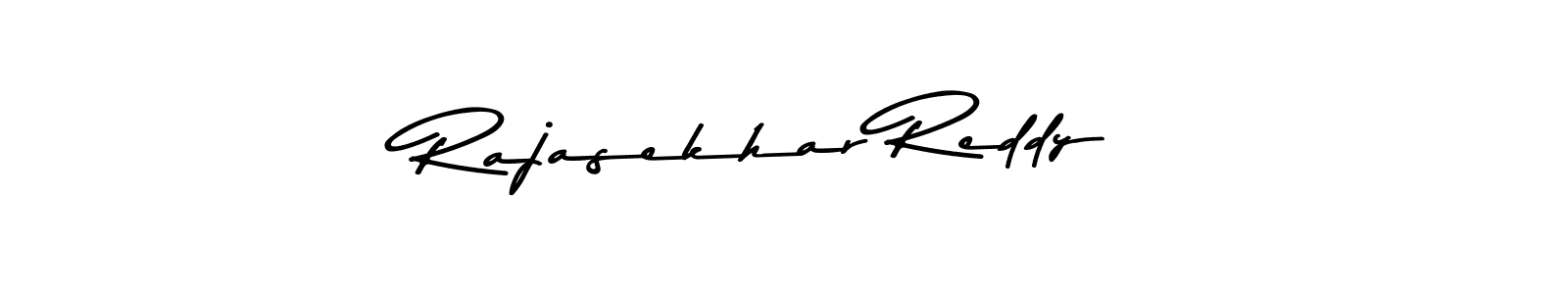 How to make Rajasekhar Reddy name signature. Use Asem Kandis PERSONAL USE style for creating short signs online. This is the latest handwritten sign. Rajasekhar Reddy signature style 9 images and pictures png