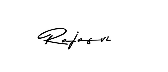 How to make Rajasvi name signature. Use Asem Kandis PERSONAL USE style for creating short signs online. This is the latest handwritten sign. Rajasvi signature style 9 images and pictures png