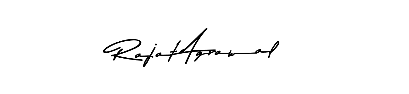 Also You can easily find your signature by using the search form. We will create Rajat Agrawal name handwritten signature images for you free of cost using Asem Kandis PERSONAL USE sign style. Rajat Agrawal signature style 9 images and pictures png