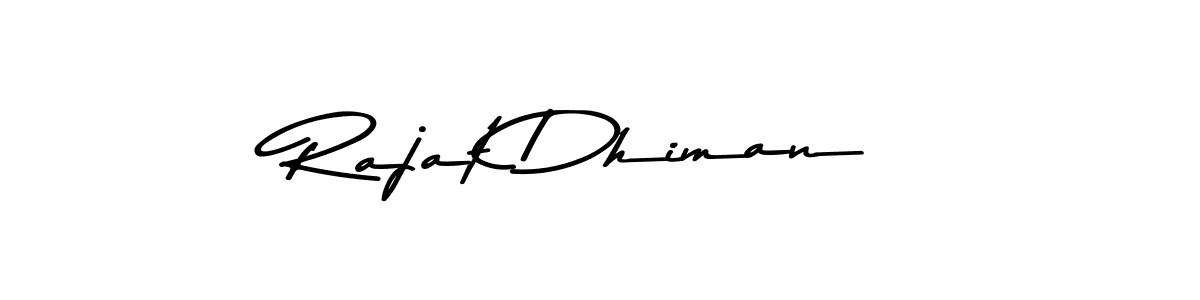 How to make Rajat Dhiman signature? Asem Kandis PERSONAL USE is a professional autograph style. Create handwritten signature for Rajat Dhiman name. Rajat Dhiman signature style 9 images and pictures png