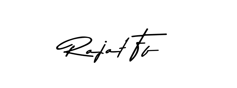 Design your own signature with our free online signature maker. With this signature software, you can create a handwritten (Asem Kandis PERSONAL USE) signature for name Rajat Ff. Rajat Ff signature style 9 images and pictures png