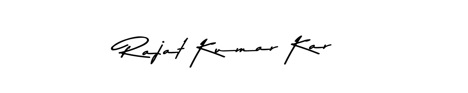 Design your own signature with our free online signature maker. With this signature software, you can create a handwritten (Asem Kandis PERSONAL USE) signature for name Rajat Kumar Kar. Rajat Kumar Kar signature style 9 images and pictures png