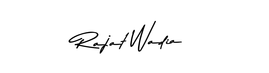 You should practise on your own different ways (Asem Kandis PERSONAL USE) to write your name (Rajat Wadia) in signature. don't let someone else do it for you. Rajat Wadia signature style 9 images and pictures png
