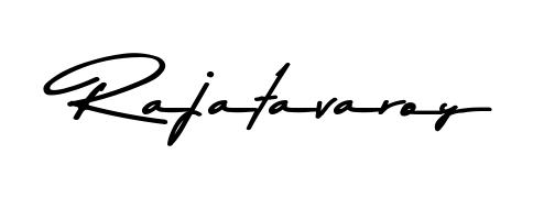 Create a beautiful signature design for name Rajatavaroy. With this signature (Asem Kandis PERSONAL USE) fonts, you can make a handwritten signature for free. Rajatavaroy signature style 9 images and pictures png