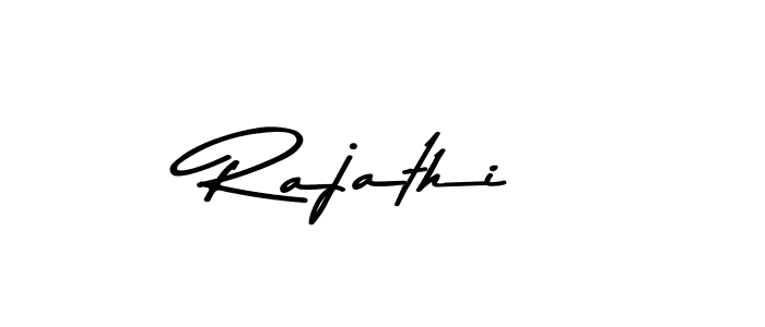 Asem Kandis PERSONAL USE is a professional signature style that is perfect for those who want to add a touch of class to their signature. It is also a great choice for those who want to make their signature more unique. Get Rajathi name to fancy signature for free. Rajathi signature style 9 images and pictures png