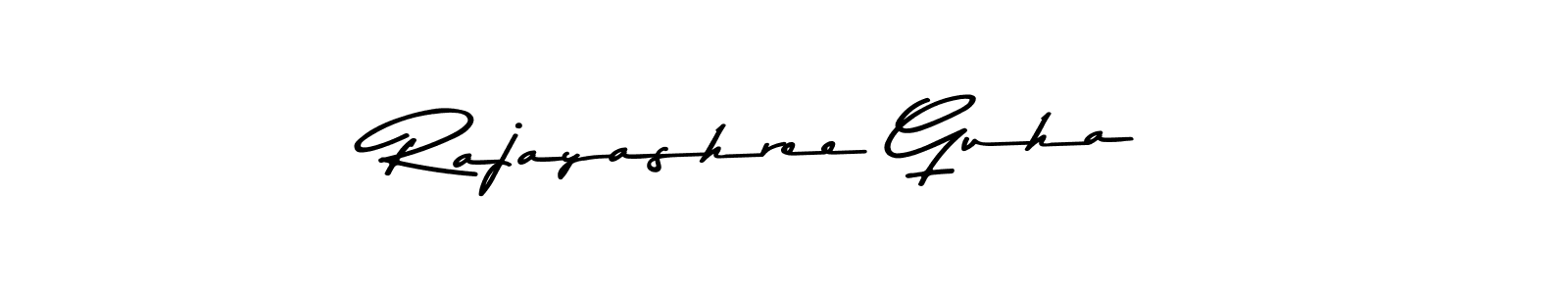 How to make Rajayashree Guha signature? Asem Kandis PERSONAL USE is a professional autograph style. Create handwritten signature for Rajayashree Guha name. Rajayashree Guha signature style 9 images and pictures png