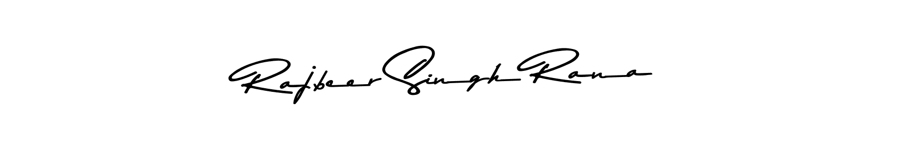 Make a beautiful signature design for name Rajbeer Singh Rana. With this signature (Asem Kandis PERSONAL USE) style, you can create a handwritten signature for free. Rajbeer Singh Rana signature style 9 images and pictures png