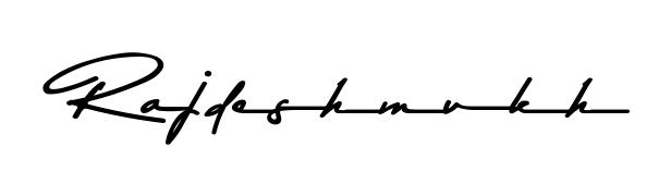 Make a short Rajdeshmukh signature style. Manage your documents anywhere anytime using Asem Kandis PERSONAL USE. Create and add eSignatures, submit forms, share and send files easily. Rajdeshmukh signature style 9 images and pictures png