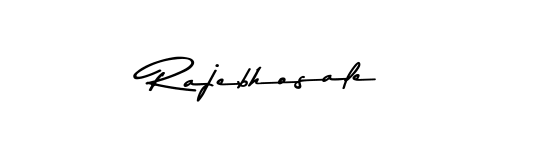 Design your own signature with our free online signature maker. With this signature software, you can create a handwritten (Asem Kandis PERSONAL USE) signature for name Rajebhosale. Rajebhosale signature style 9 images and pictures png