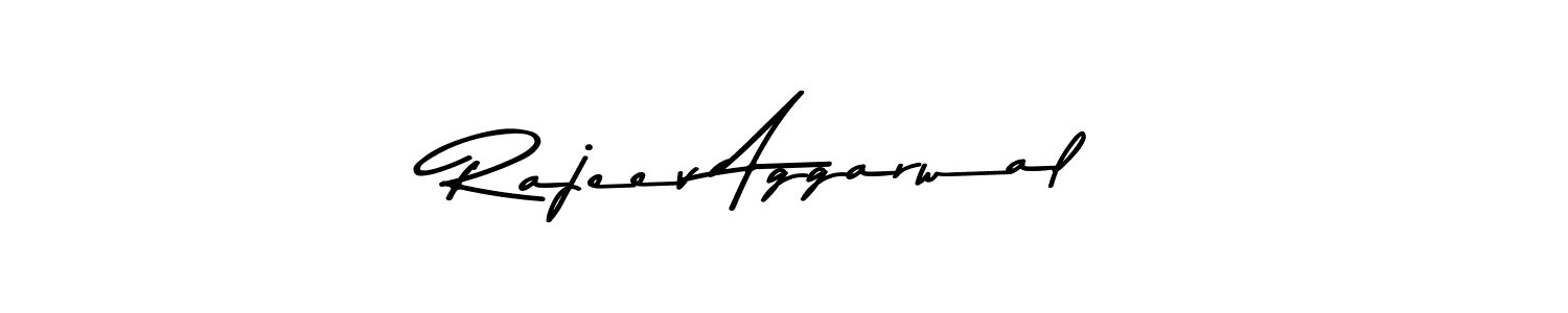 Use a signature maker to create a handwritten signature online. With this signature software, you can design (Asem Kandis PERSONAL USE) your own signature for name Rajeev Aggarwal. Rajeev Aggarwal signature style 9 images and pictures png
