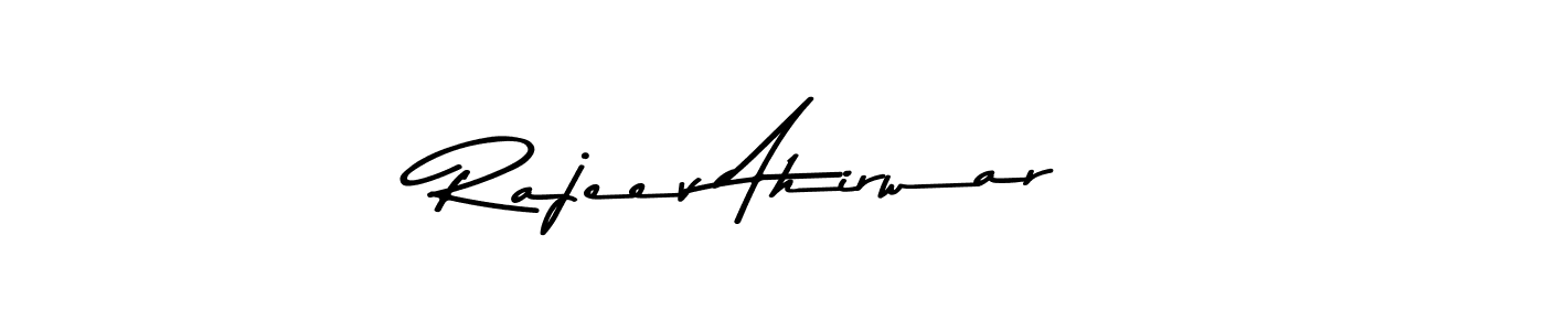 Also we have Rajeev Ahirwar name is the best signature style. Create professional handwritten signature collection using Asem Kandis PERSONAL USE autograph style. Rajeev Ahirwar signature style 9 images and pictures png