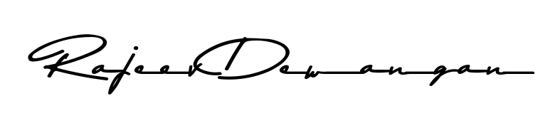 Download transparent PNG signature for name Rajeev Dewangan styled with Asem Kandis PERSONAL USE font. Ready to paste directly into PDF and Word agreements. Rajeev Dewangan signature style 9 images and pictures png