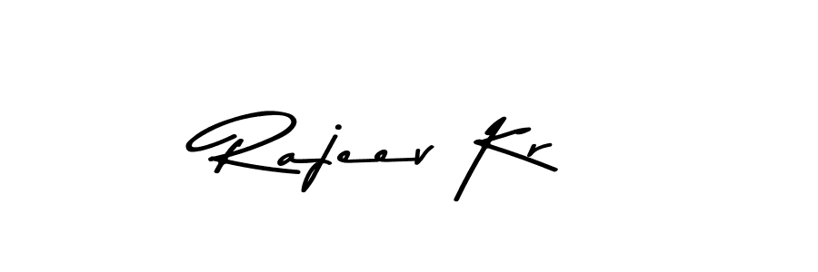 Make a beautiful signature design for name Rajeev Kr. With this signature (Asem Kandis PERSONAL USE) style, you can create a handwritten signature for free. Rajeev Kr signature style 9 images and pictures png