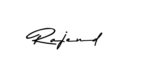 Also we have Rajend name is the best signature style. Create professional handwritten signature collection using Asem Kandis PERSONAL USE autograph style. Rajend signature style 9 images and pictures png