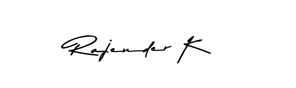 How to make Rajender K signature? Asem Kandis PERSONAL USE is a professional autograph style. Create handwritten signature for Rajender K name. Rajender K signature style 9 images and pictures png