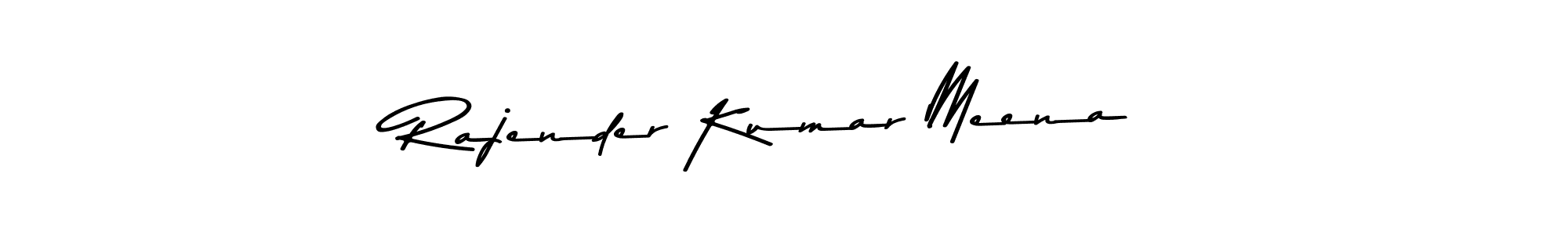 Rajender Kumar Meena stylish signature style. Best Handwritten Sign (Asem Kandis PERSONAL USE) for my name. Handwritten Signature Collection Ideas for my name Rajender Kumar Meena. Rajender Kumar Meena signature style 9 images and pictures png