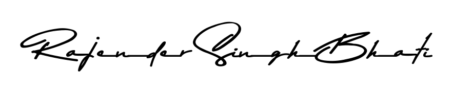 Design your own signature with our free online signature maker. With this signature software, you can create a handwritten (Asem Kandis PERSONAL USE) signature for name Rajender Singh Bhati. Rajender Singh Bhati signature style 9 images and pictures png