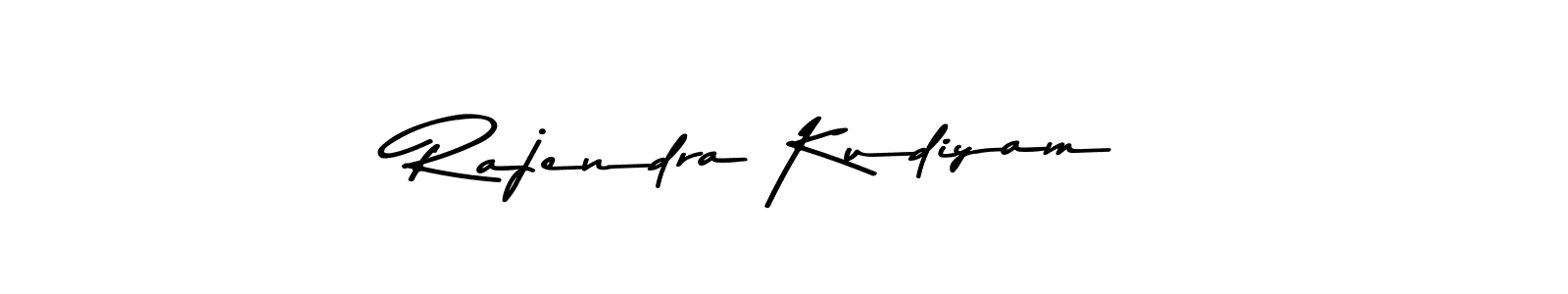 How to make Rajendra Kudiyam signature? Asem Kandis PERSONAL USE is a professional autograph style. Create handwritten signature for Rajendra Kudiyam name. Rajendra Kudiyam signature style 9 images and pictures png