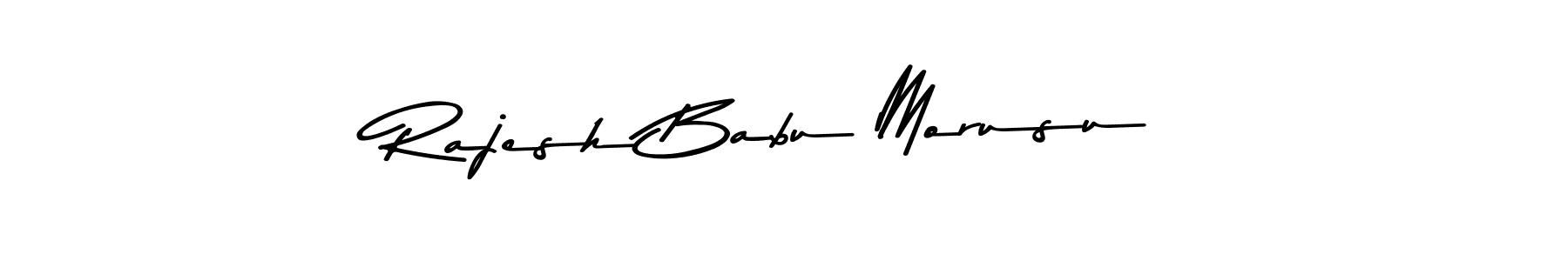 if you are searching for the best signature style for your name Rajesh Babu Morusu. so please give up your signature search. here we have designed multiple signature styles  using Asem Kandis PERSONAL USE. Rajesh Babu Morusu signature style 9 images and pictures png