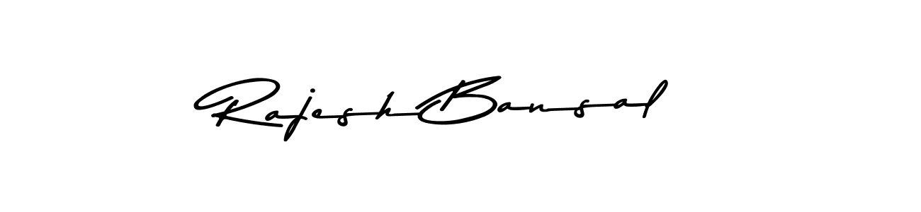 You should practise on your own different ways (Asem Kandis PERSONAL USE) to write your name (Rajesh Bansal) in signature. don't let someone else do it for you. Rajesh Bansal signature style 9 images and pictures png