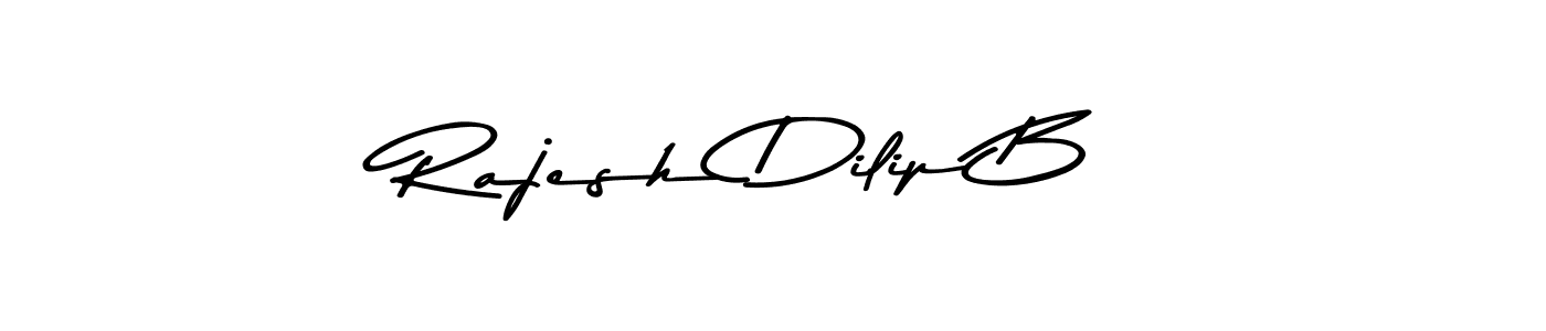 Make a beautiful signature design for name Rajesh Dilip B. Use this online signature maker to create a handwritten signature for free. Rajesh Dilip B signature style 9 images and pictures png