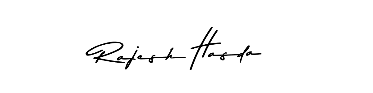 Use a signature maker to create a handwritten signature online. With this signature software, you can design (Asem Kandis PERSONAL USE) your own signature for name Rajesh Hasda. Rajesh Hasda signature style 9 images and pictures png