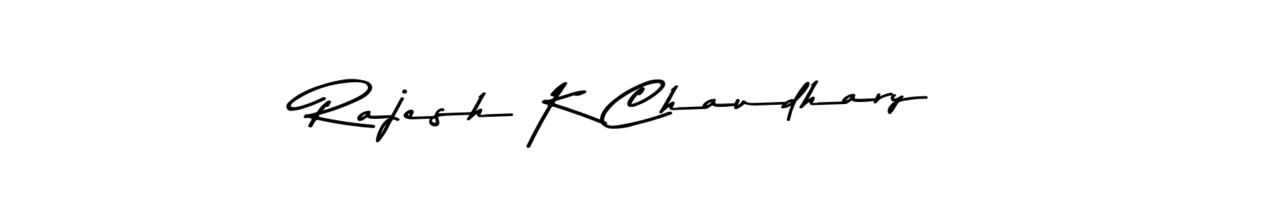 Use a signature maker to create a handwritten signature online. With this signature software, you can design (Asem Kandis PERSONAL USE) your own signature for name Rajesh K Chaudhary. Rajesh K Chaudhary signature style 9 images and pictures png