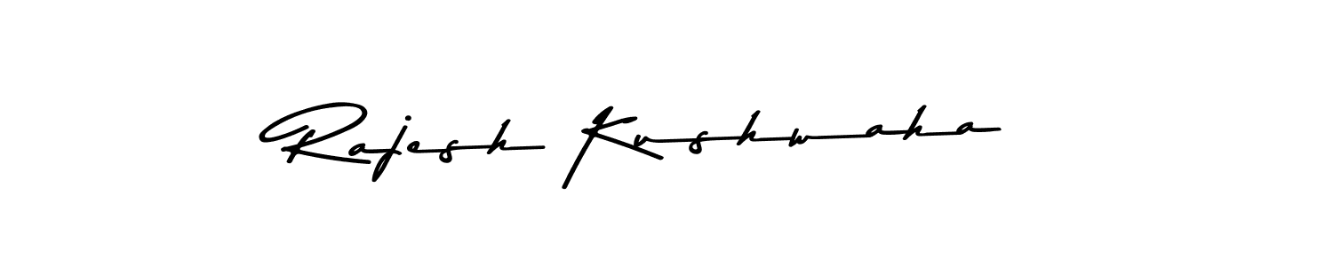 Rajesh Kushwaha stylish signature style. Best Handwritten Sign (Asem Kandis PERSONAL USE) for my name. Handwritten Signature Collection Ideas for my name Rajesh Kushwaha. Rajesh Kushwaha signature style 9 images and pictures png