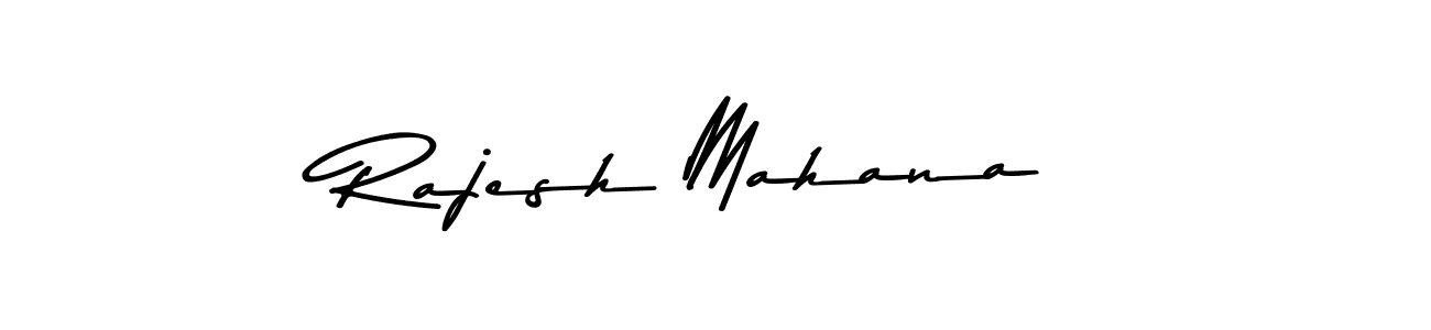 Here are the top 10 professional signature styles for the name Rajesh Mahana. These are the best autograph styles you can use for your name. Rajesh Mahana signature style 9 images and pictures png