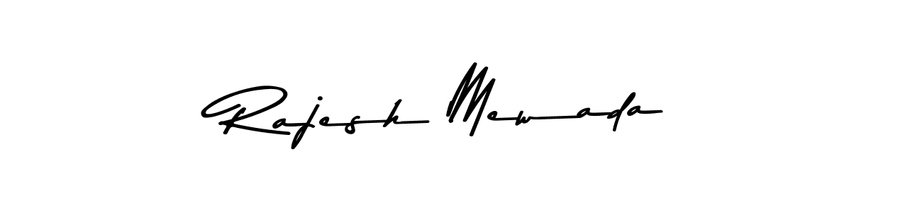 Also You can easily find your signature by using the search form. We will create Rajesh Mewada name handwritten signature images for you free of cost using Asem Kandis PERSONAL USE sign style. Rajesh Mewada signature style 9 images and pictures png