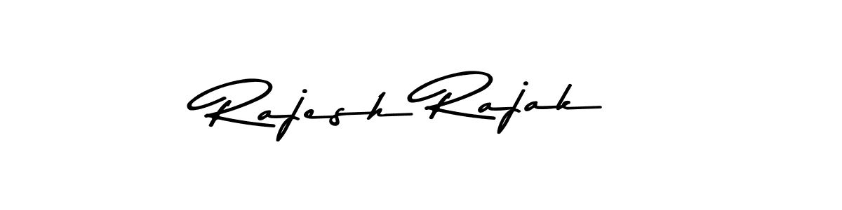 This is the best signature style for the Rajesh Rajak name. Also you like these signature font (Asem Kandis PERSONAL USE). Mix name signature. Rajesh Rajak signature style 9 images and pictures png