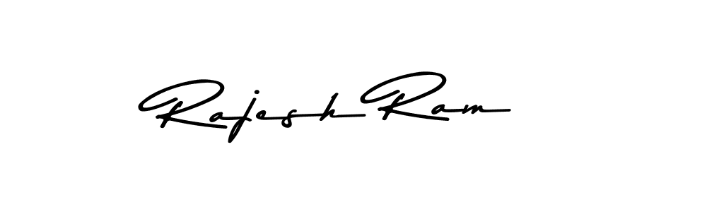 Rajesh Ram stylish signature style. Best Handwritten Sign (Asem Kandis PERSONAL USE) for my name. Handwritten Signature Collection Ideas for my name Rajesh Ram. Rajesh Ram signature style 9 images and pictures png